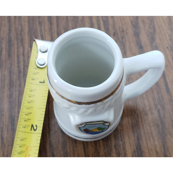 Vintage Panama City Beach Ceramic Souvenir Mini Stein Toothpick Holder - Picture 9 of 10
